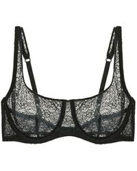 Journelle - Alix Demi Scoop Bra Noir - Lyst