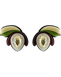 Gissa Bicalho - Neutrals Earring Small Short Magnolia Cream - Lyst