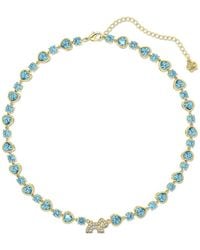 Cloud Haven - Heart Crystal Logo Necklace - Lyst