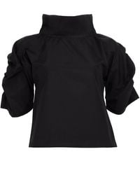 Bianca Popp - Puff Blouse With Collar - Lyst