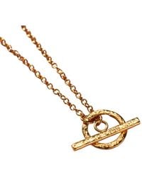 Posh Totty Designs - Plated T-Bar Lariat Necklace - Lyst