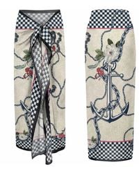 LOVEIST STORE - Anchora Sarong Pareo Cover Up - Lyst