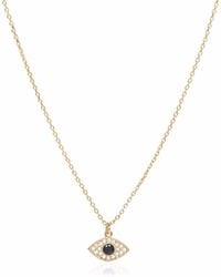 C.J.M - Evil Eye Necklace - Lyst