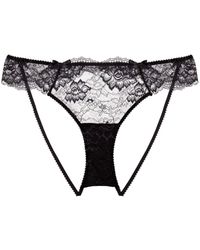 Journelle - Isabel Ouvert Noir - Lyst