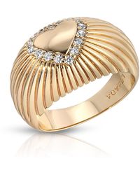 Leeada Jewelry - Venus Heart Ring - Lyst