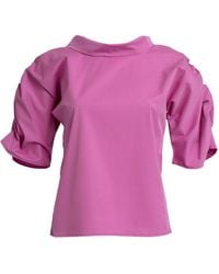Bianca Popp - Puff Blouse With Collar - Lyst