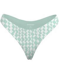 Blackbough Swim - Elena Dainty Cheeky Bottoms Peppermint Jacquard - Lyst