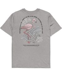 Anchor and Crew - Heather Flamingo Another Good Day Organic Cotton T-Shirt - Lyst