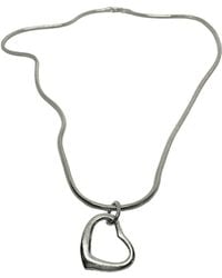 Tg-Jewellery by Tamara Gervasio - Sterling Heart Snake Chain Necklace - Lyst