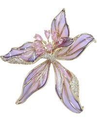 Ninemoo - Iris Bloom Elegance Brooch - Lyst