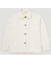 Heidi Stutt - Cotton-Canvas Shacket - Lyst
