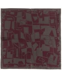 Richard Allan London - Claret Hepworth Silk Neckerchief - Lyst