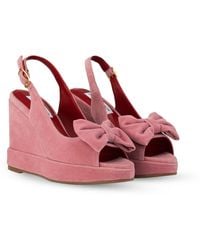 Rosamund Muir London - Rignana Dusky Velvet Wedges - Lyst