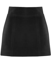 Vestiaire d'un Oiseau Libre - Cashmere Mini Skirt - Lyst
