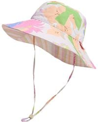 Lost Pattern - Frida X Lost Pattern Frida's Garden Cotton Reversible Sun Hat - Lyst