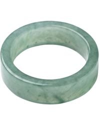 seree - Gale Square Jade Ring - Lyst