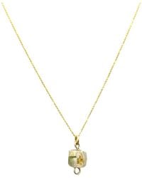 Bio-Trimmings - Brandt Dainty Extendable Necklace Transparent Bio-Gem - Lyst