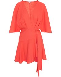 Noria Anis - Boardwalk Mini Wrap Dress - Lyst