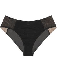Verdant Intimates - Rose Lace French Bikini - Lyst