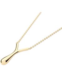 Lucy Quartermaine - V Drop Pendant - Lyst