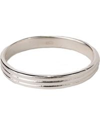 NASI SILVER - Coil Band Ring - Lyst