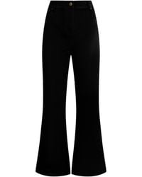 Why Mary - Stepping Out Velvet Corduroy Pants - Lyst