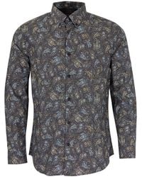lords of harlech - Morris Madrid Paisley Shirt - Lyst
