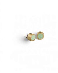 Svetlana Vukov - Mint Small Dot Stud Earrings - Lyst
