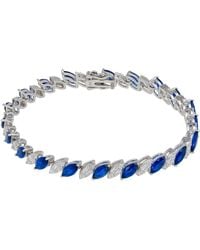 LÁTELITA London - Viscountess Tennis Bracelet Sapphire - Lyst