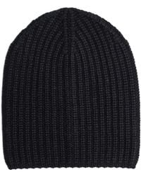 Bel Cashmere - Plain Knitted Cashmere Hat - Lyst