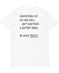 Anchor and Crew - Think Ocean Turtle Aspirations Cotton Embroidered T-Shirt - Lyst