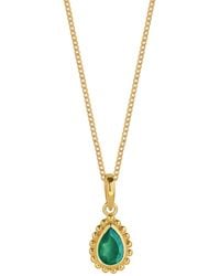 Charlotte's Web Jewellery - May Birthstone Necklace - Lyst