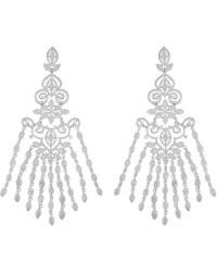 Meraki by Rashmi Bajaj - Celeste De Boucles Cubic Zirconia Chandelier Earrings - Lyst