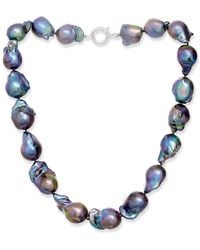 Pearls of the Orient Online - Decus Large Cultured Freshwater Baroque Pearl Necklace - Lyst