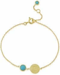 Auree - Bali December Birthstone Bracelet Turquoise - Lyst