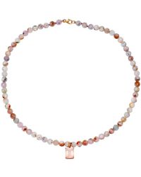 Soul Journey Jewelry - / Neutrals Opal In Love Necklace - Lyst