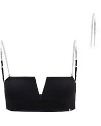 Nissa - Spaghetti-Strap Crop Top - Lyst