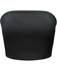 Riviera Soirée - Olivia Satin Strapless Top - Lyst