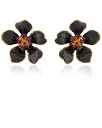 Milou Jewelry - Cherry Blossom Flower Earrings - Lyst