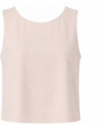 Narvan - Neutrals Pari Blouse - Lyst
