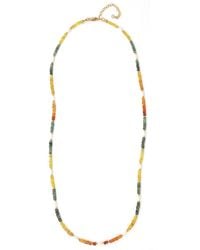 Shar Oke - Sapphire & Freshwater Pearl Necklace - Lyst