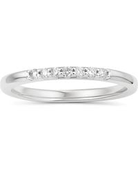 Kylie Harper - Petite Diamond Band Ring - Lyst