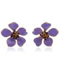 Milou Jewelry - Light Cherry Blossom Flower Earrings - Lyst