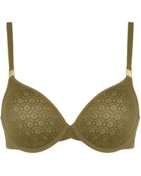Nudea - Honeycomb Semi-Demi Bra - Lyst
