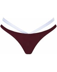 Belletage Swimwear - The Malibu Barbie Reversible Bikini Bottom - Lyst