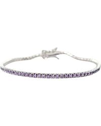 Harfi - Alexandrite Gemstone Sterling Tennis Bracelet - Lyst