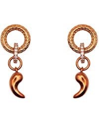 VicStoneNYC Fine Jewelry - Gok Ock Design Diamond Dangle Earrings - Lyst