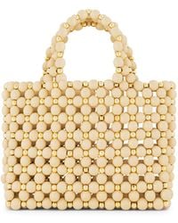 Belyed Handcraft - Bolda – Hand Crafted Wooden Bead Handbag By Belyed - Lyst