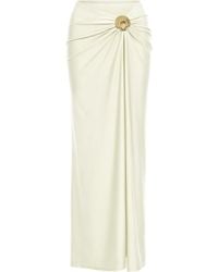 Adriana Pappas Designs - Luna Skirt Oatmilk - Lyst
