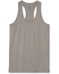 On/Off Essentials - Bamboo Scoop Neck Tank - Lyst